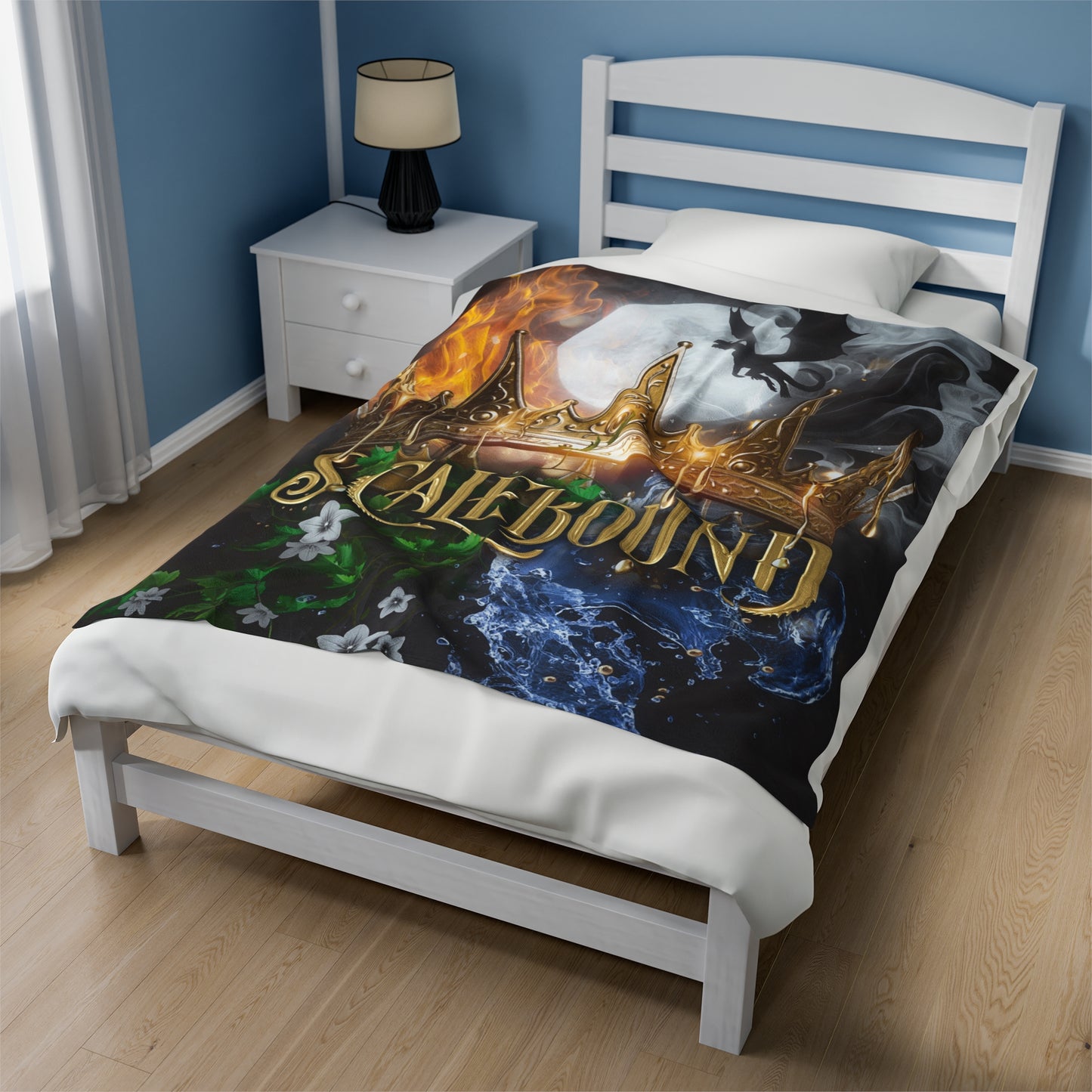 SCALEBOUND PLUSH BLANKET