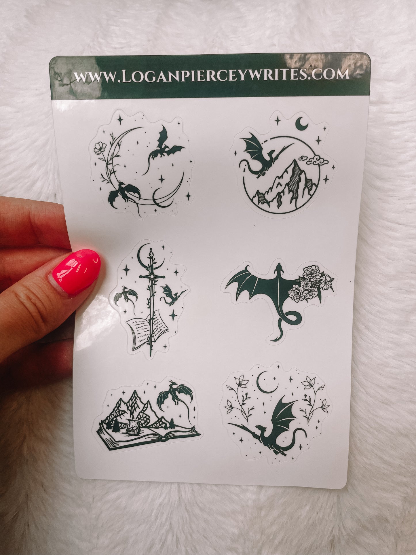 DRAGON STICKERS & STICKER SHEETS